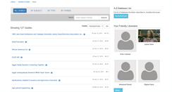 Desktop Screenshot of libguides.library.ncat.edu